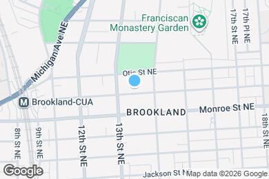 Map image of the property - 1334 Newton St NE