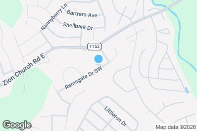 Map image of the property - 974 Ramsgate Dr SW