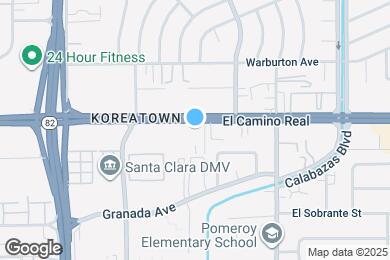 Map image of the property - 3406 El Camino Real