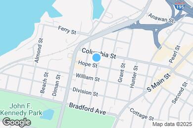 Map image of the property - 216 Hope St