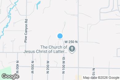 Map image of the property - 275 N 100 W St