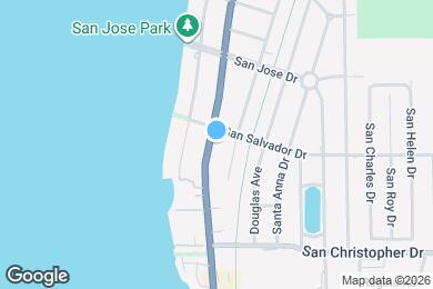 Map image of the property - 1579 Bayshore Blvd