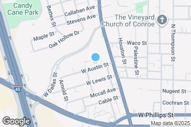 Map image of the property - 922 W Austin St