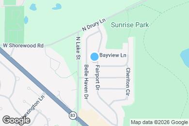 Map image of the property - 1657 Fairport Dr