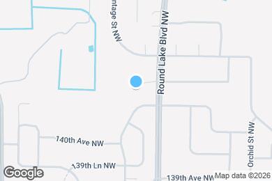 Map image of the property - 3656 141st Ln NW