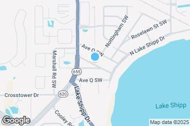 Map image of the property - 1845 Orangewood Ave SW