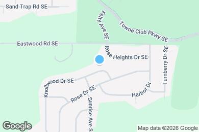 Map image of the property - 2907 Knollwood Dr SE