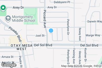 Map image of the property - 1184 Kenalan Dr