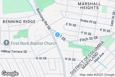 Map image of the property - 4955 G St SE
