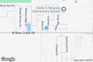 Map image of the property - 1619 Columbia Dr