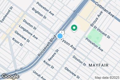 Map image of the property - 6951 Roosevelt Blvd