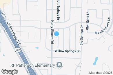 Map image of the property - 6400 Rock Springs Dr