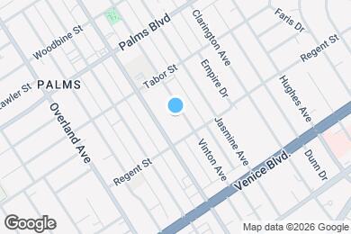 Map image of the property - 3661 Vinton Ave