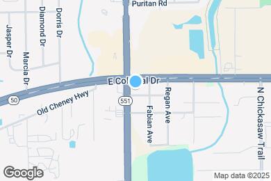 Map image of the property - 7500 E Colonial Dr