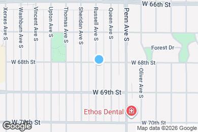 Map image of the property - 6805 Russell Ave S