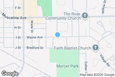 Map image of the property - 2715 Wayne Ave