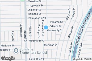 Map image of the property - 2300 Desoto Dr