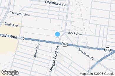 Map image of the property - Morgan Ford Road