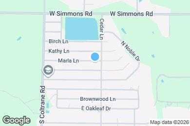 Map image of the property - 3208 Marla Ln