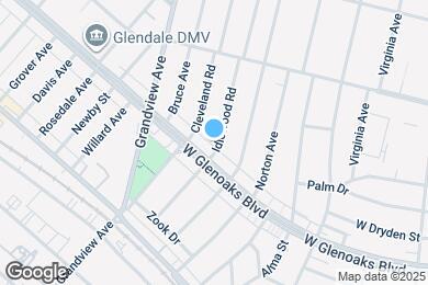 Map image of the property - 1115 Idlewood Rd