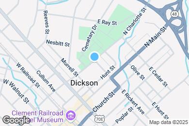 Map image of the property - 417 N Charlotte St