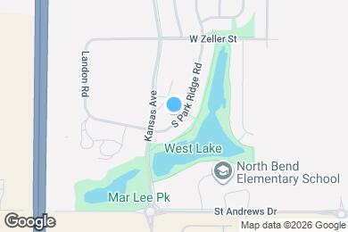 Map image of the property - 227 South Park Ridge Road