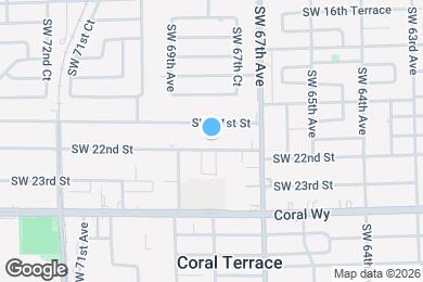 Map image of the property - 6801 SW 22nd St