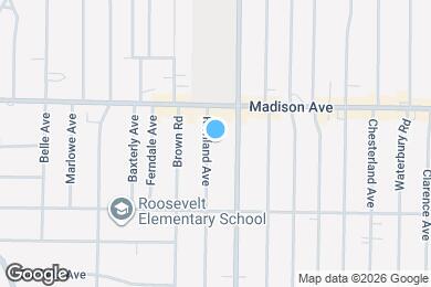 Map image of the property - 2035 Richland Ave