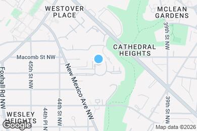 Map image of the property - 3101 New Mexico Ave NW