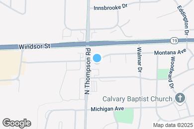 Map image of the property - 2337 Montana Ave