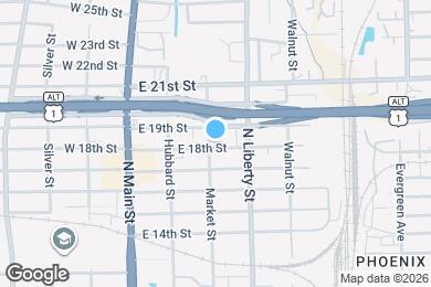 Map image of the property - 2803 N Market St
