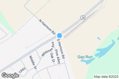 Map image of the property - 107 S Harrison Rd