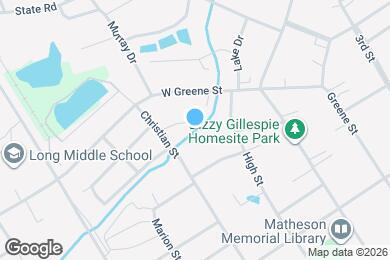 Map image of the property - 603 James Drive