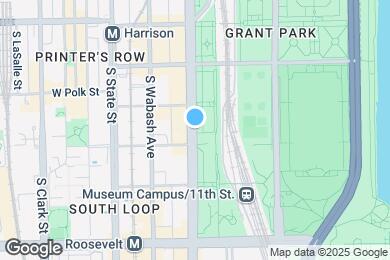 Map image of the property - 899 S Michigan Ave