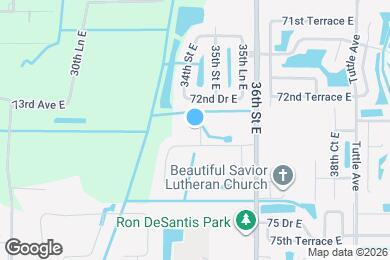 Map image of the property - 7322 34th Ct E