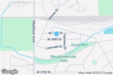 Map image of the property - 514 W 34th St