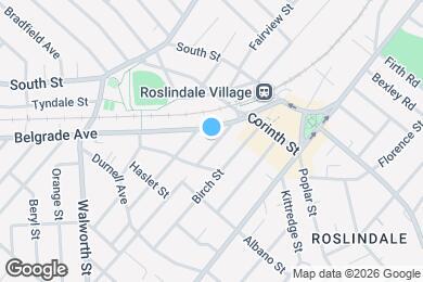 Map image of the property - 25 Amherst St