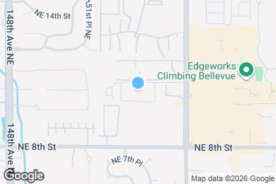 Map image of the property - 1035 156th Ave NE