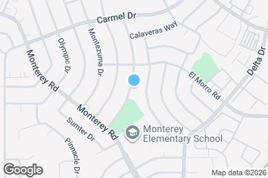 Map image of the property - 2023 Ventura Dr