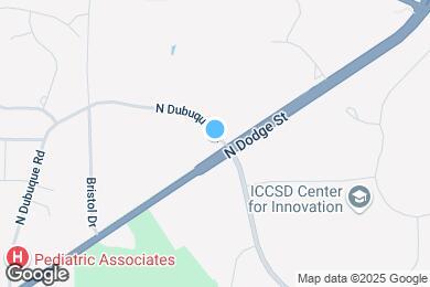 Map image of the property - 1894 N Dubuque Rd