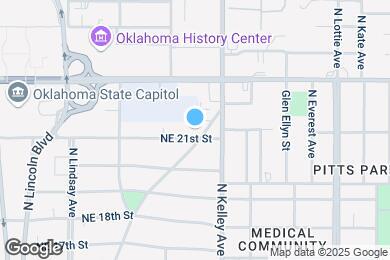 Map image of the property - 929 NE 21st St
