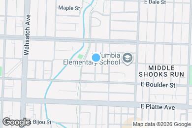 Map image of the property - 431 N Franklin St