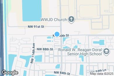 Map image of the property - 11201 NW 89th St
