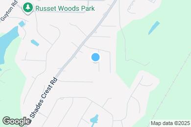 Map image of the property - 6209 Shades Pointe Ln