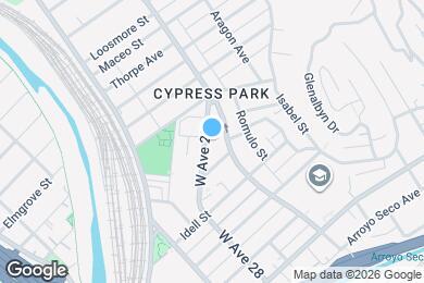 Map image of the property - 661 W Ave 28
