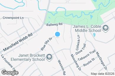 Map image of the property - 8103 Zephyr Ct
