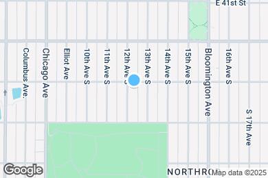 Map image of the property - 4307 12th Ave S