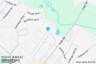 Map image of the property - 726 Bancroft Way