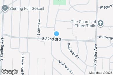 Map image of the property - 11816 E 32nd St S