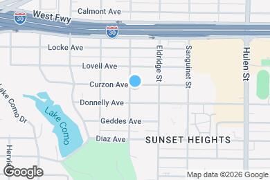 Map image of the property - 4933 Curzon Ave